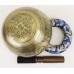 F861 Energetic Throat Chakra 'G' Hand Hammered Tibetan Singing Bowl 7" Handmade in Nepal